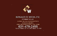 Legal Professional Law Office of Ronald D. Weiss, P.C. in Bohemia NY
