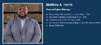 Legal Professional Matthew A Harris Injury Attorney in Duluth GA