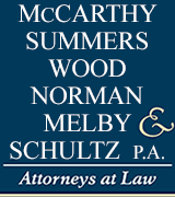 Legal Professional McCarthy, Summers, Wood, Norman, Melby & Schultz, P.A. in Stuart FL