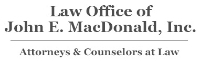 Legal Professional The Law Office Of John E. MacDonald, Inc. in Providence RI