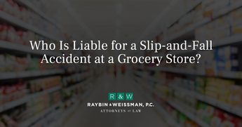 Who Is Liable for a Slip-and-Fall Accident at a Grocery Store?