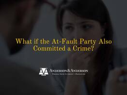 What if the At-Fault Party Also Committed a Crime?