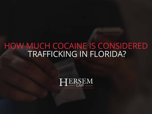 How Much Cocaine Is Considered Trafficking in Florida?