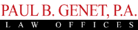 Legal Professional Law Office of Paul B. Genet, P.A. in Palm Harbor FL