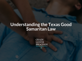 Understanding the Texas Good Samaritan Law