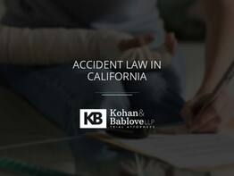 Accident Law in California