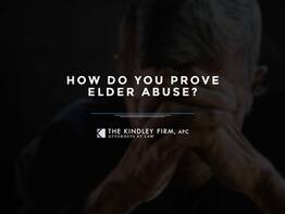 How Do You Prove Elder Abuse?