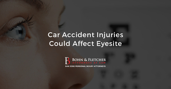 Car Accident Injuries Could Affect Eyesight