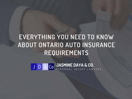 Everything You Need to Know about Ontario Auto Insurance Requirements