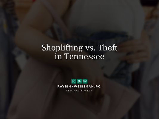 Shoplifting vs. Theft in Tennessee