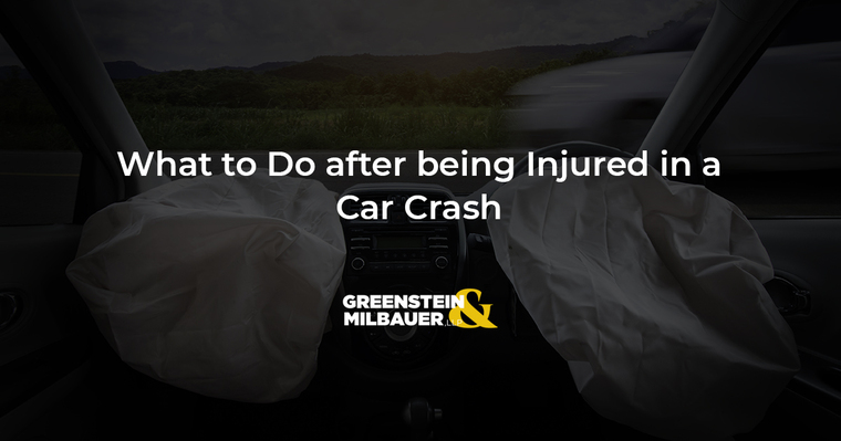 What to Do after being Injured in a Car Crash