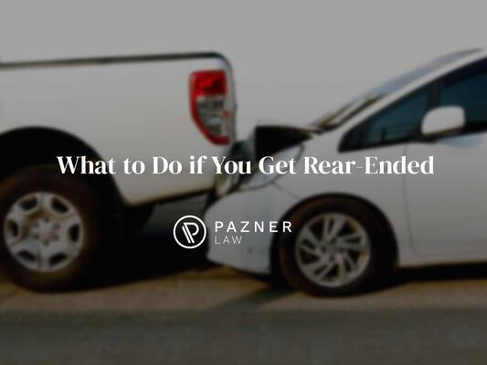 What to Do If You Get Rear-Ended